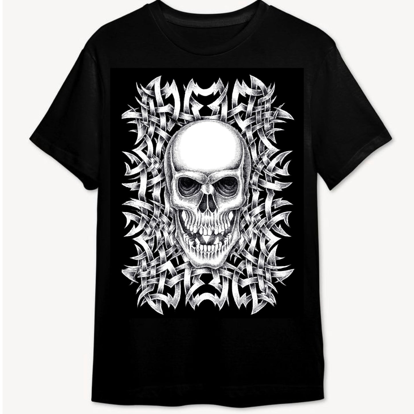 *Dot art skull* Art by Albert Dawson x