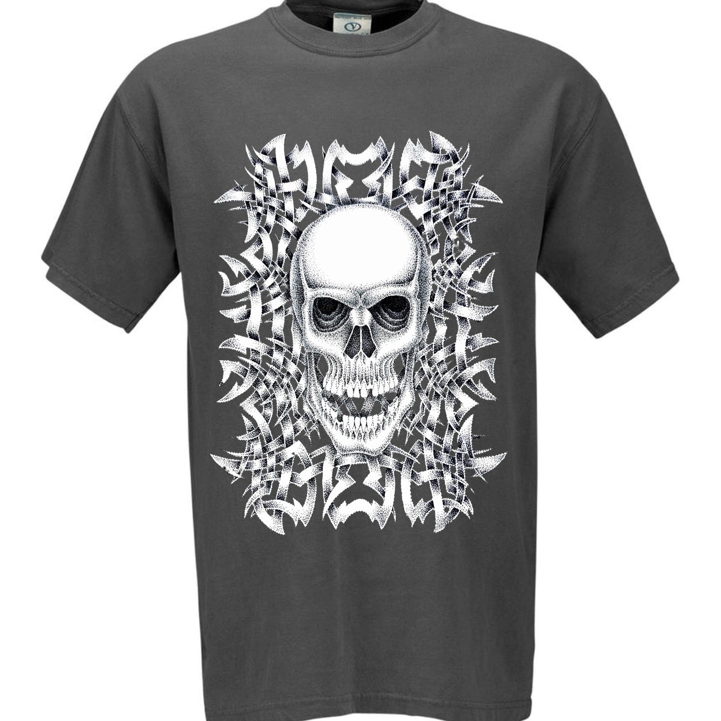 *Dot art skull* Art by Albert Dawson x