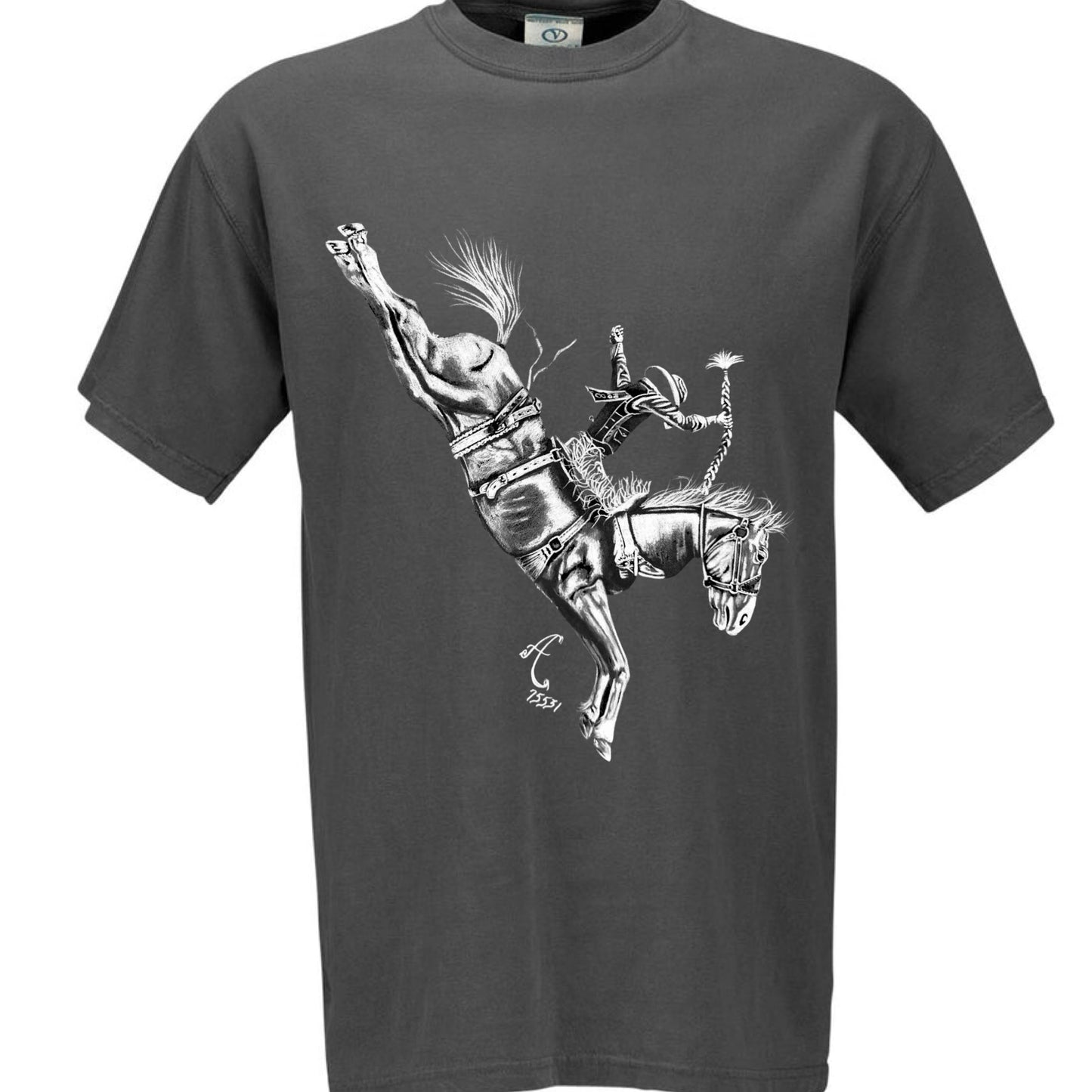 *Buckin* Art by Anthony Echols x