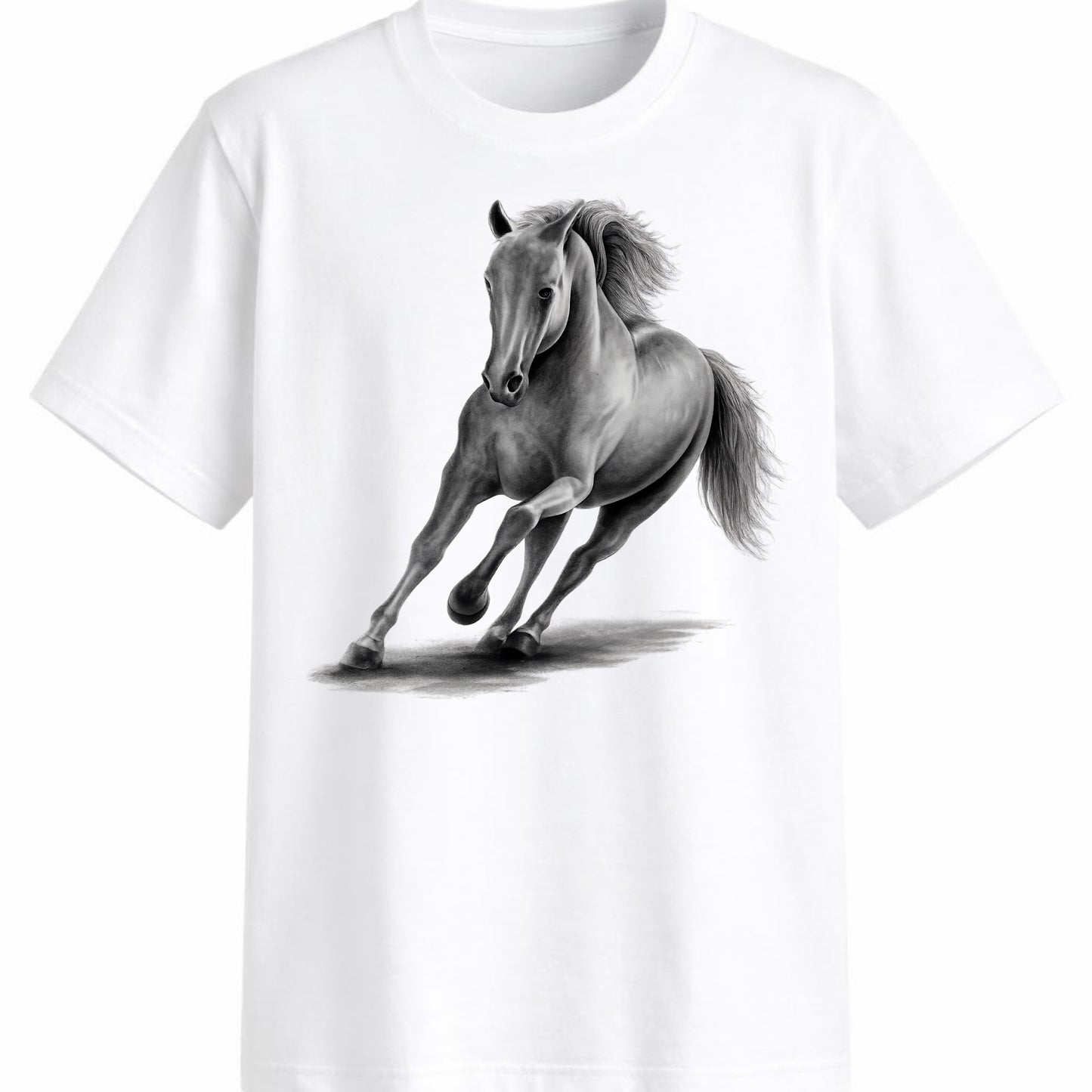 *Runaway horse* Art by Albert Dawson x